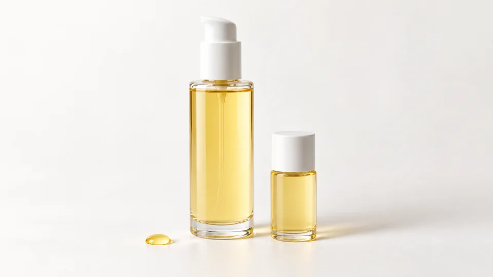 Unbranded packaging concept: Hair and pre-wash oils