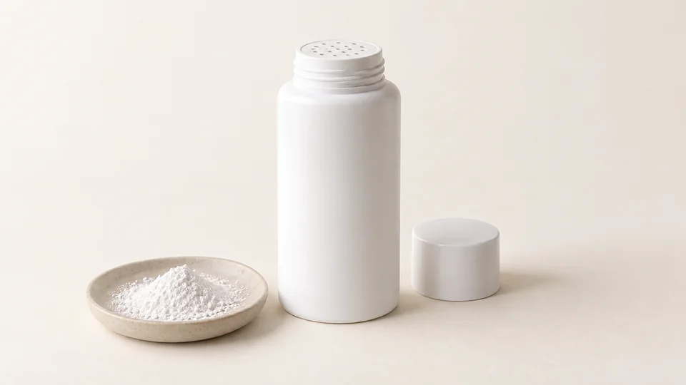 Unbranded packaging concept: Dry shampoo